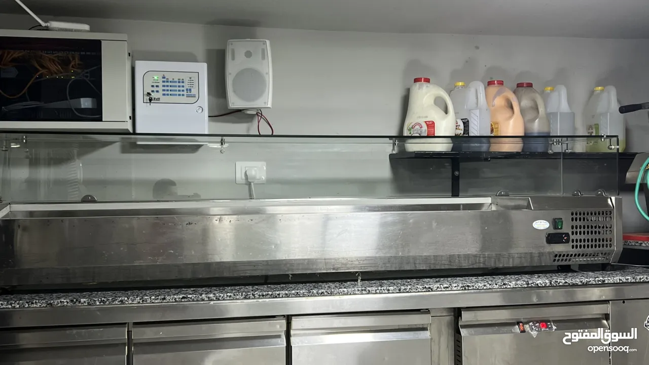 ثلاجة بسطة للخضار (معدنيا)