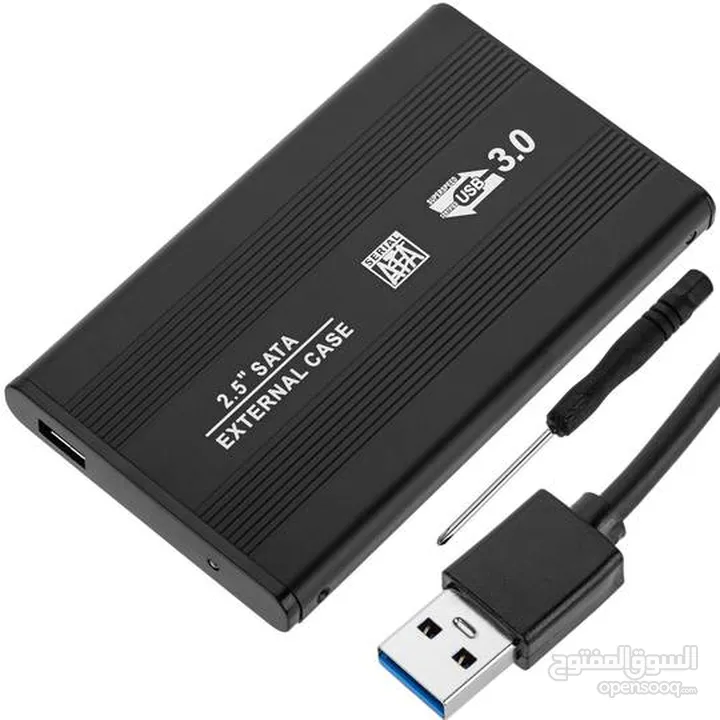 USB 3.0 EXTERNAL CASE 2.5 HDDحاضنة هارديسك خارجية يو اس بي  2