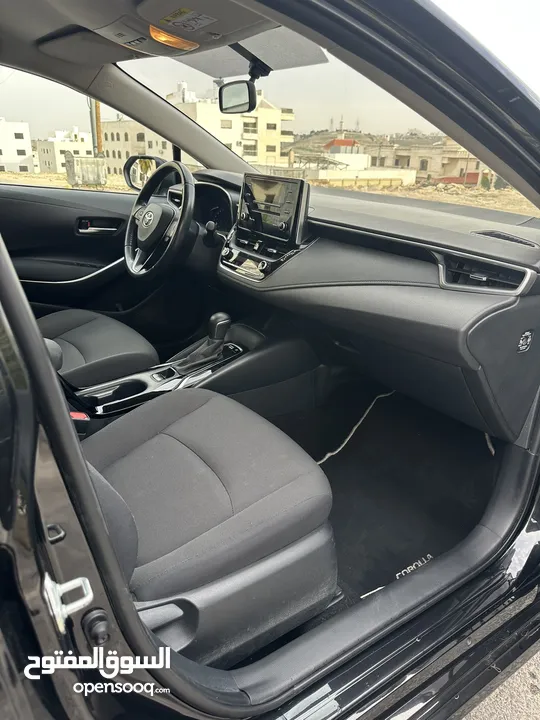 Toyota COROLLA 2019 (Hybrid) وارد الوكالة وصيانة الوكالة قاطعة مسافة 70 الف كم فحص كامل