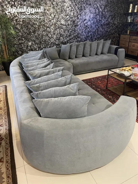 Elegant big sofa