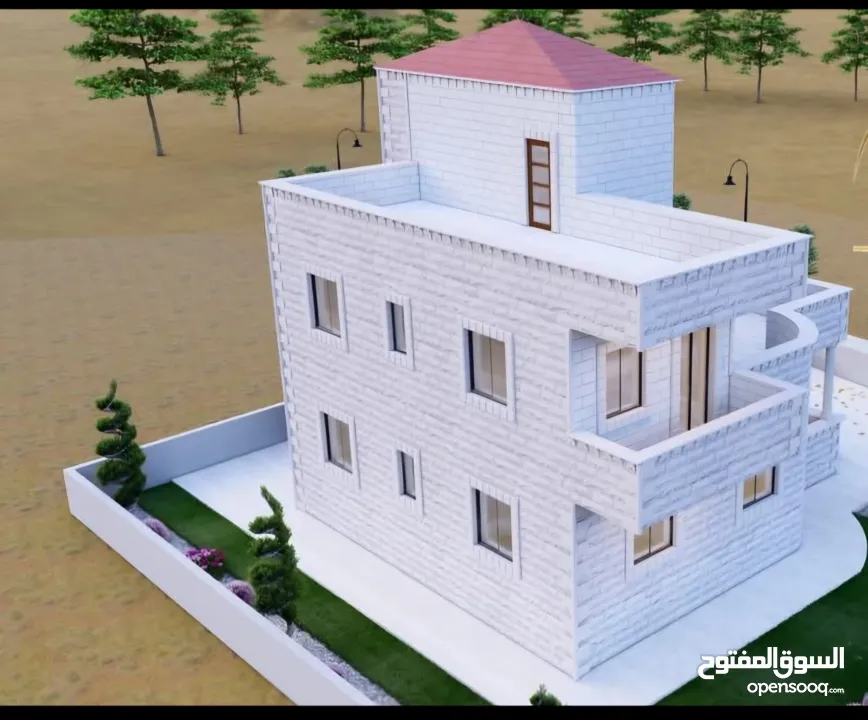 فيلا عظم بإشراف هندسي