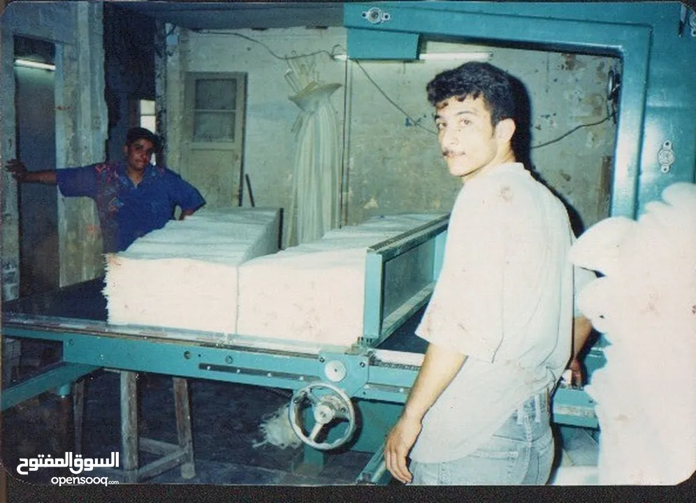 مكائن قص الاسفنج صناعة عراقية