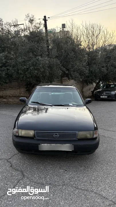 سيارة نيسان صني 1993 Nissan sunny Car بنزين قطارة بنزين قير عادي