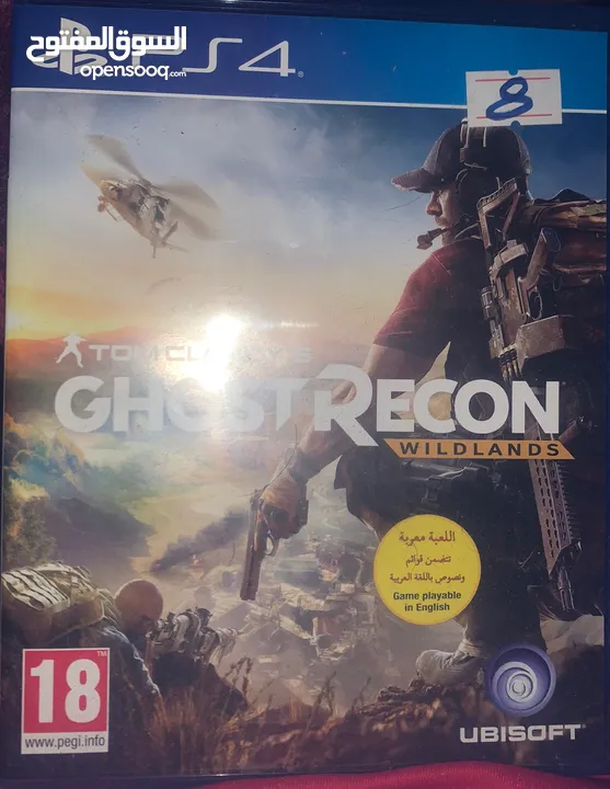 Ghost Recon Wildlands ps4 video game for sale
