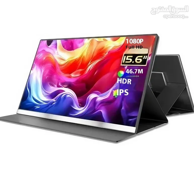 gigabyte gs27qa 27inch 2k ips + شاشة 15 انش