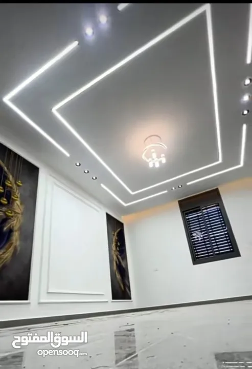 اعمال الدهان والجبصين والديكور