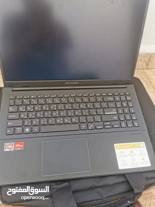 لابتوب ايسوس فيفوبوك جو 14/15 ASUS Vivobook Go معاه كرتون استعمال خفيف جهاز ممتاز ونظيف