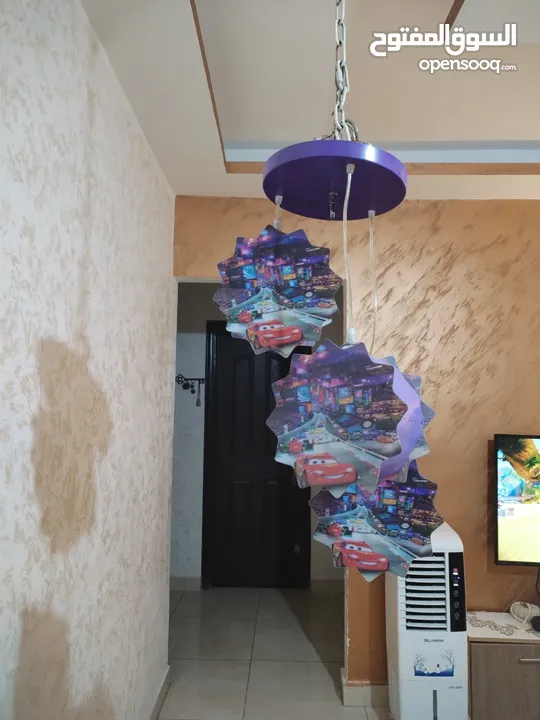 معلاقات خشب ونحاس وكلوبات جديد جديد غير مستعمل