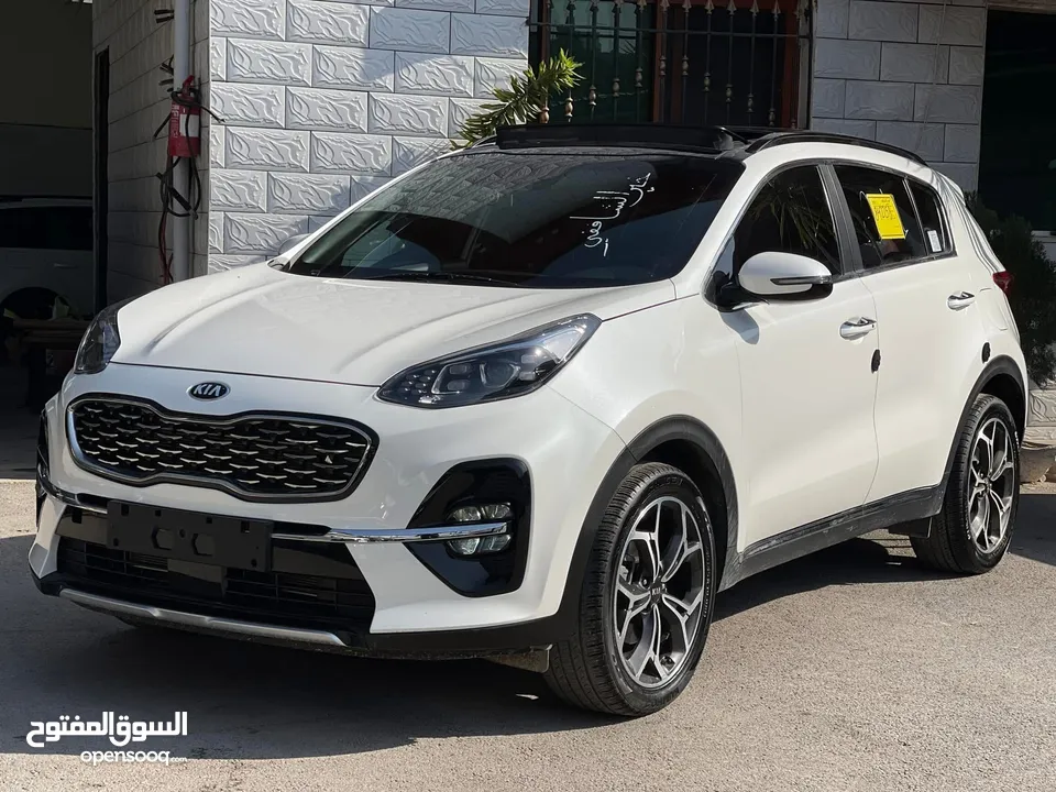 كيا سبورتاج 2020 سعر حرق فل كامل الإضافات لون أبيض عاجي محرك 2000 بانوراما تدفئة وتبريد مقاعد جنط19