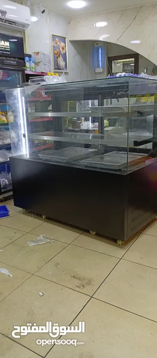 ثلاجة عرض رفين ... صناعة الشركة الفلسطينية - احمد رجب ...