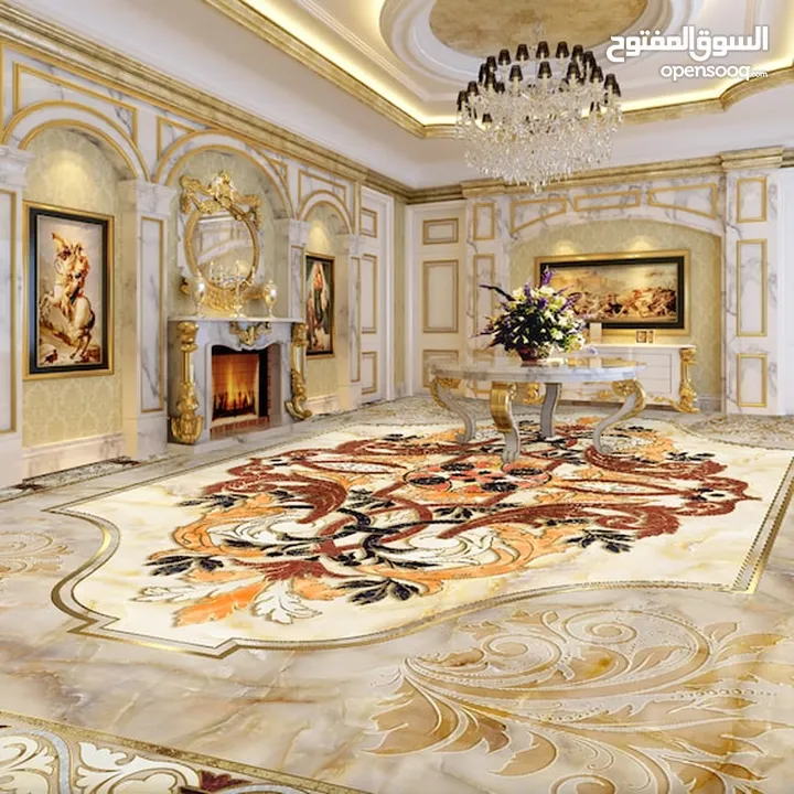 ارضيات ايبوكسي ثلاثيه الأبعاد