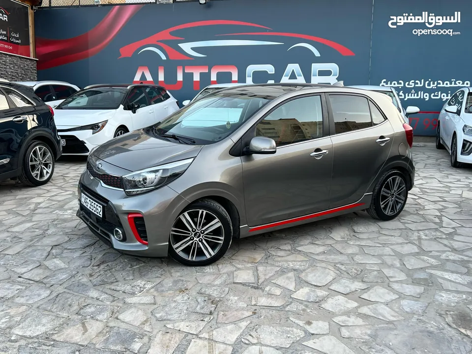 كيا بيكانتو 2020 GT أقساط بدفعة أولى تبدأ من 500 تسليم مفتاح وقسط شهري يبدأ من 190