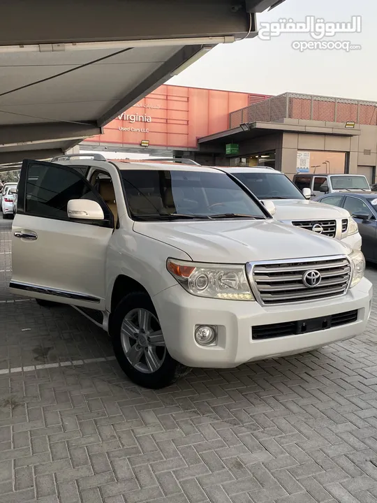 LandCruiser Gxr2013 v6 لاندكروزر 2013 خليجي  الممشى 232k km فل اوبشن