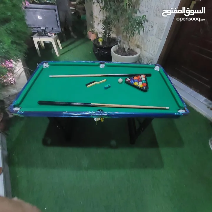 بلياردو بقواعد معدنية حجم 4قدم بسعر خاص وحصري