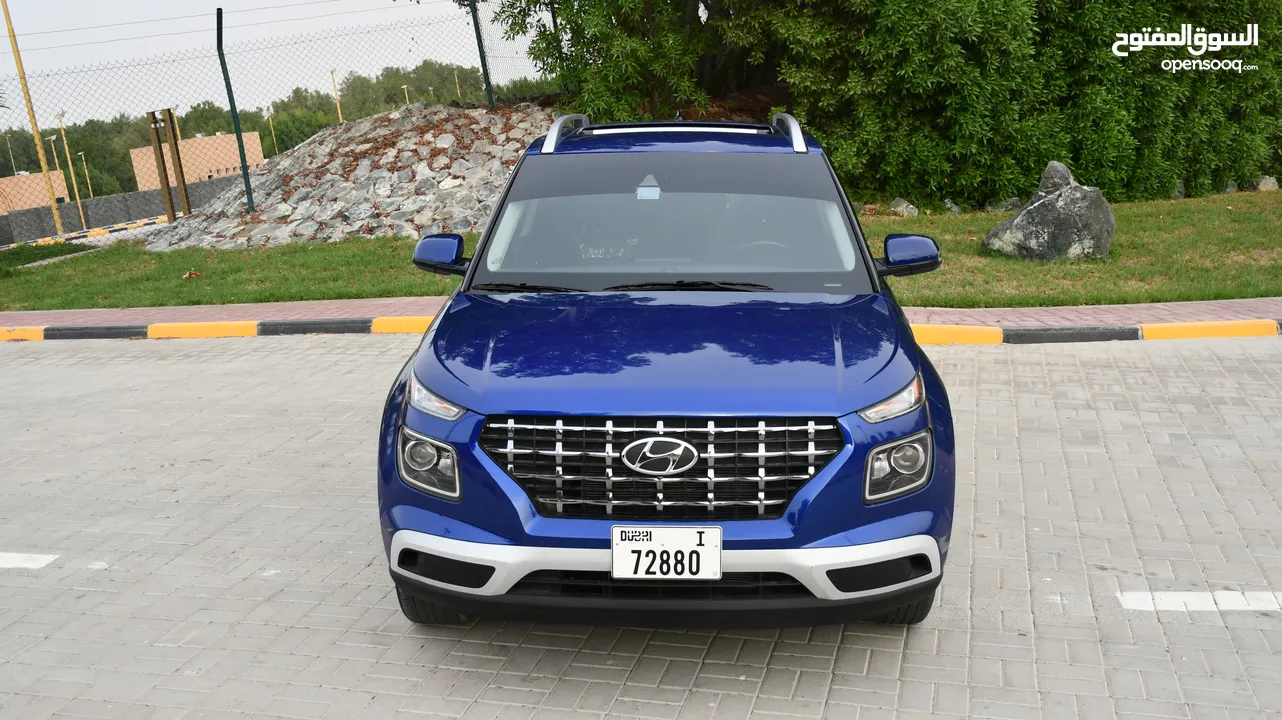 Hyundai - VENUE - 2022 - Blue - Small SUV - Eng 1.6L