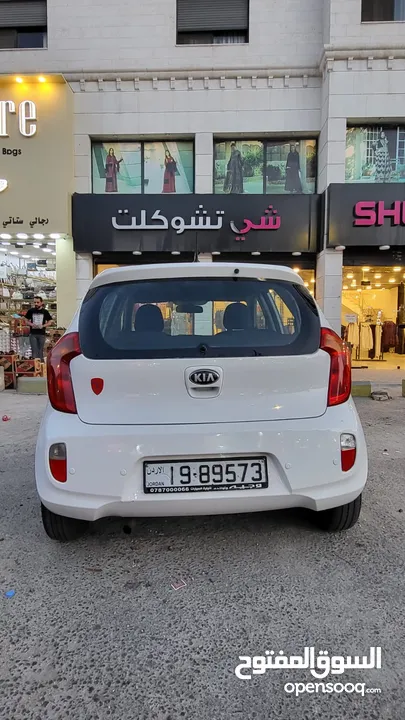 سيارة للبيع كيا بيكانتو موديل 2014 اتوماتيك بسعر مغري وفي مجال بالسعر للجادين