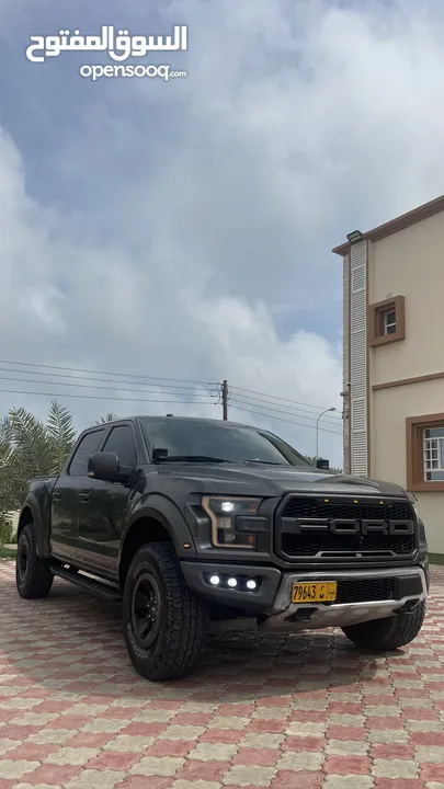 فورد  F150 رابتر فول اوبشن رقم واحد خليجي وكاله الطاير