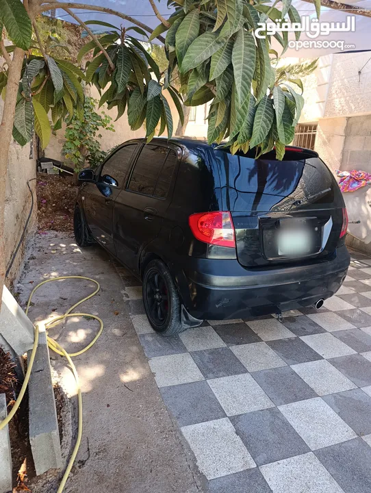 هيونداي كليك مطور 1600 جير عادي عداد قليل فقط 108 فحص نظيف للبيع او للبدل على سياره اتوماتيك كوري
