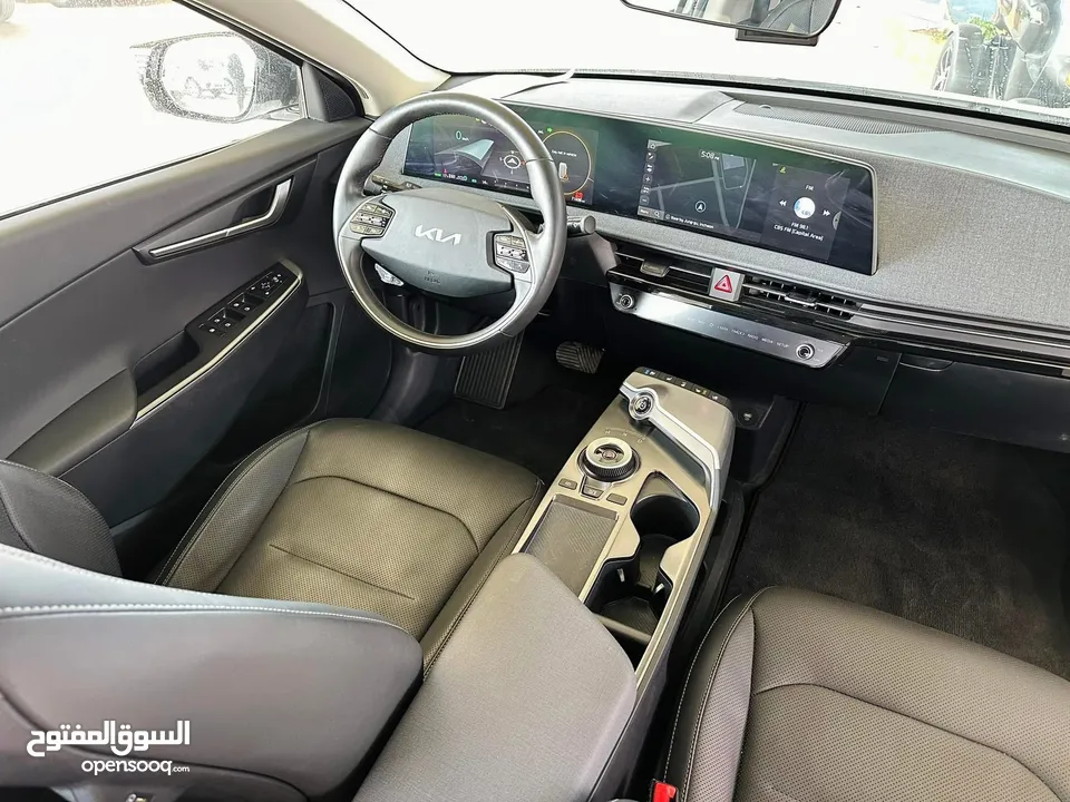 كيا EV6 وارد كوريا 2022 فحص كامل كرت ابيض ممشى 70 الف KM استخدام شخصي