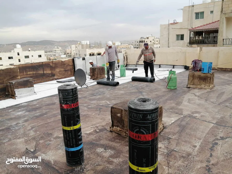 الخبراء لأعمال تزفيت الساحات وطرق وعزل للاسطح والجدران