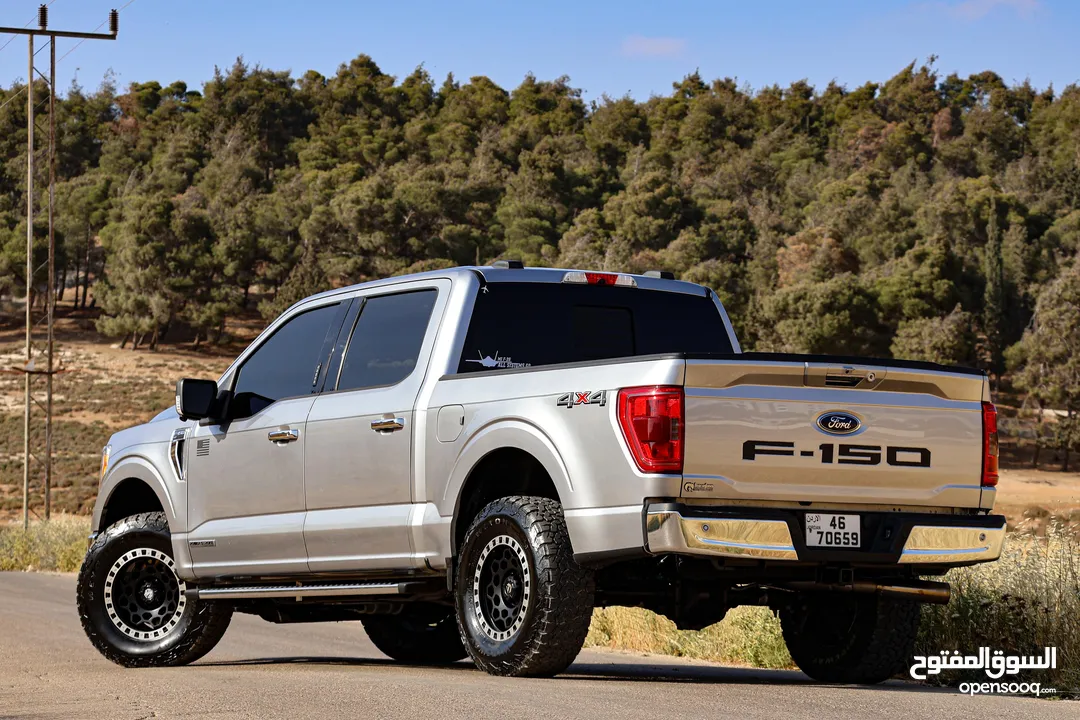 فورد F-150 2021 4X4 XLT powerboost Ford F-150 Diesl fully loaded Ford F150 202