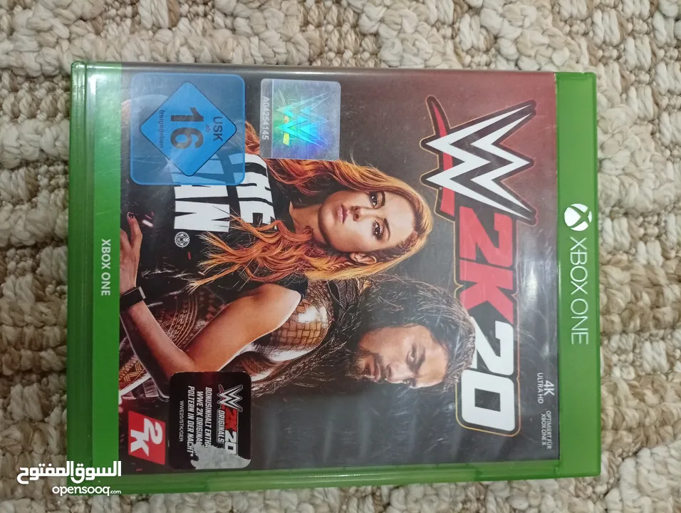 اقراص XBOX one  ،GTAوFIFAو2K20