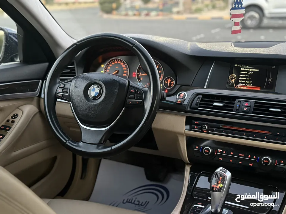 BMW520 موديل 2016 بحاله ممتازه جدا وشرط الفحص