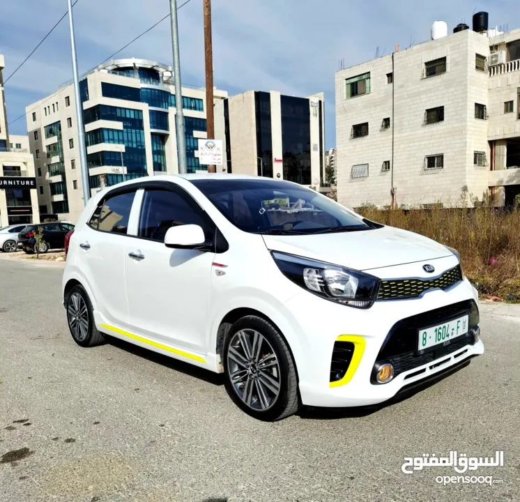 كيا بيكانتو 2020 GT line فل اضافات