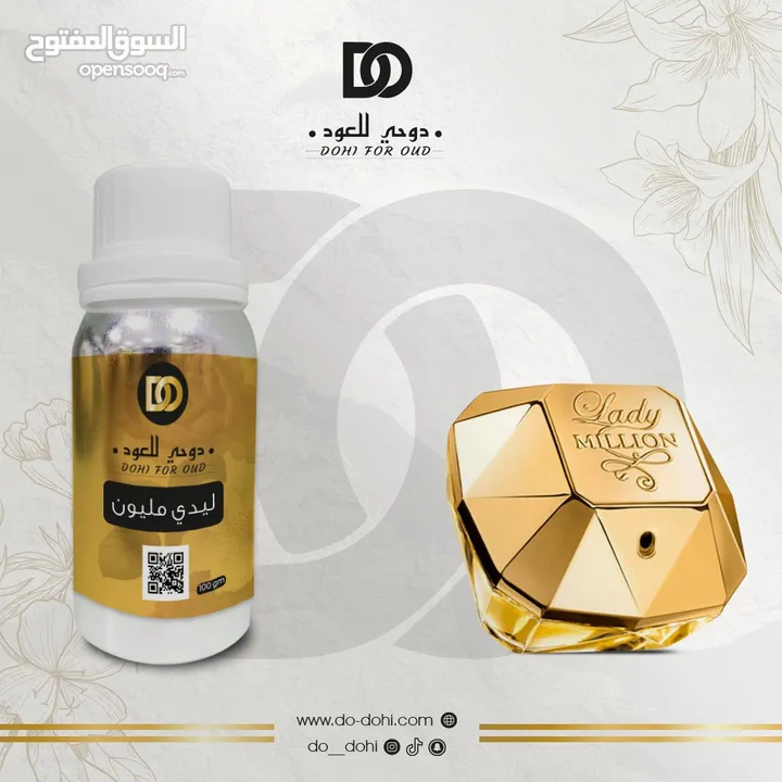 زيوت عطري مركزة مستوحى من الماركات العالمية