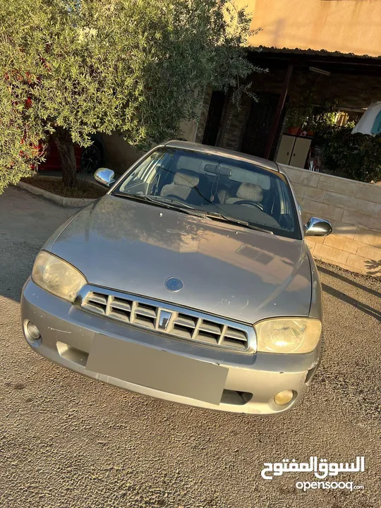 كيا سبكترا 2001 Mr اعلى صنف جير عادي للبيع  مرخصة سنة كاملة ماتور 1500cc  كوشوك جديد