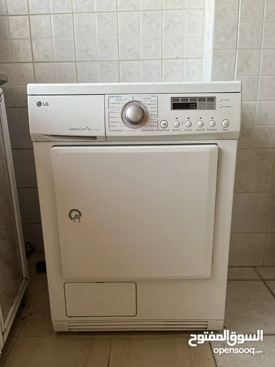 LG Clothes Dryer 7 kg  used