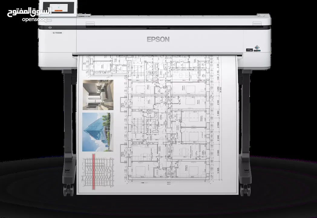 طابعة إبسون سور كولور SC-T5100M MFP – طباعة عالية الجودة بتقنية نواة الدقة للاستخدامات الاحترافية
