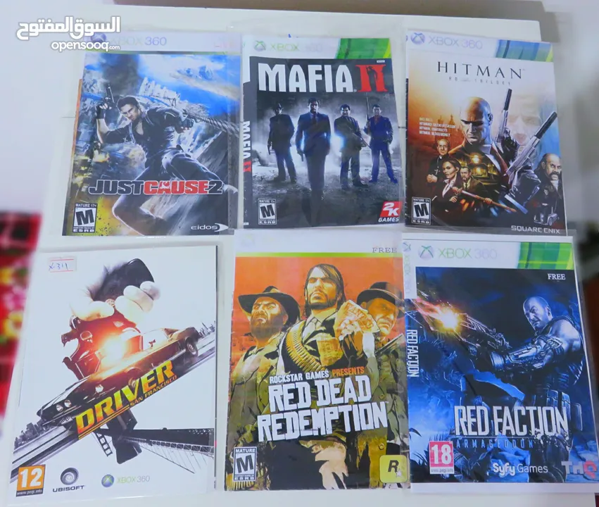 العاب إكس بوكس 360  للأجهزة المعدلة فقط  Xbox 360 copy  games