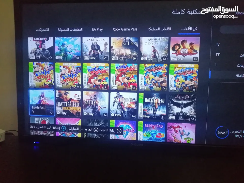 XBOX Series s استعمال طفيف مع كفالة