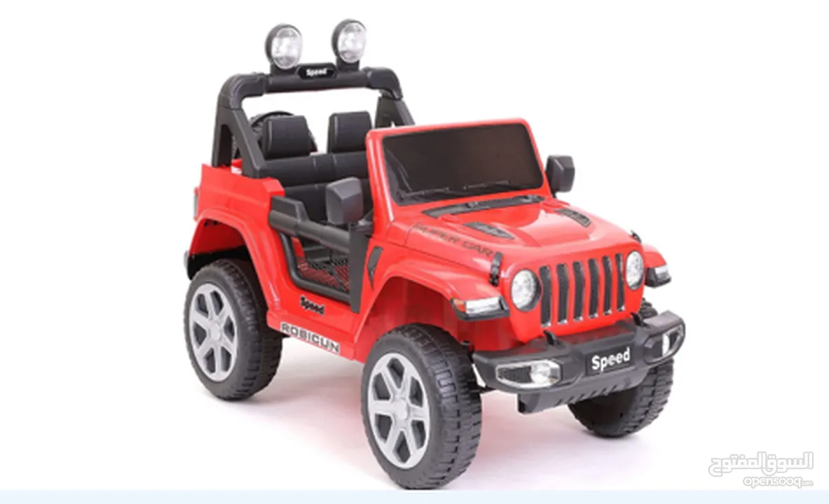 سيارة كهربائية للاطفال /لون احمر /بحالة ممتازة