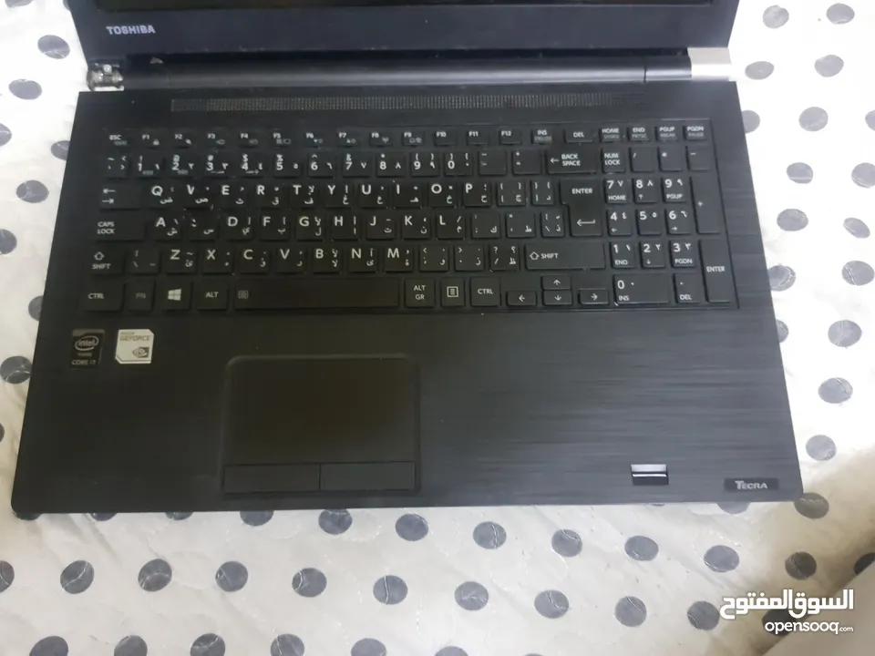 Toshiba laptop COR I 7 8th generation
