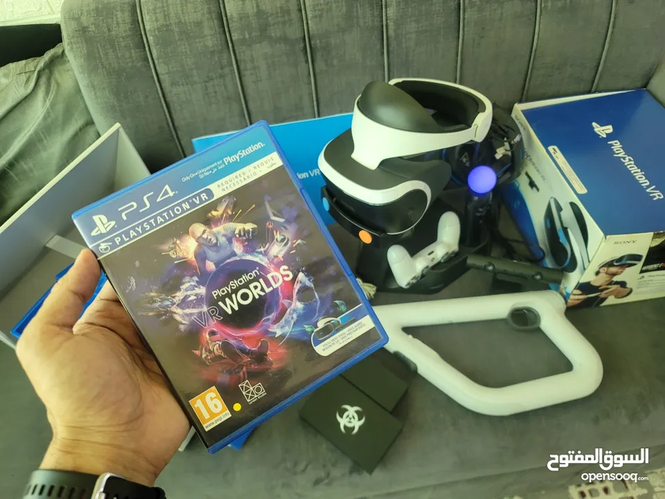 لهواة الفخامه فقط !! نظارة الواقع الافتراضي VR لPS4