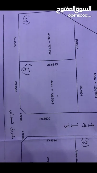 قطعة ارض بها منزل صغير للبيع في السواني قرب كوبري السواني  وقصر بن غشير قريب من طريق المطار