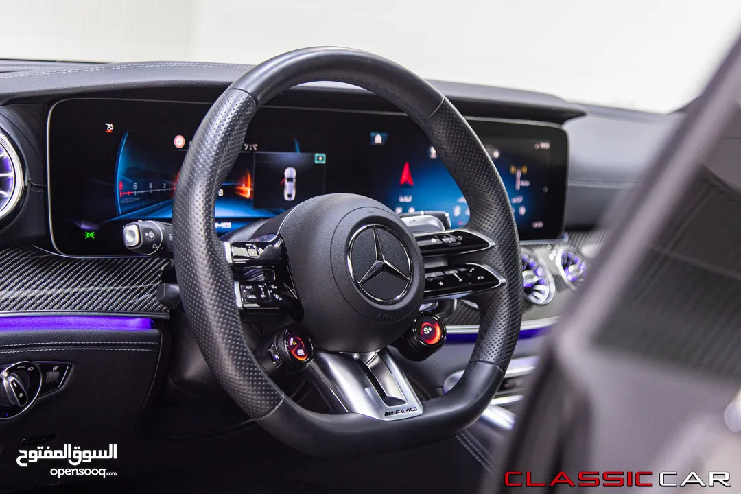 Mercedes Gt53 AMG 4matic + 2024   السيارة وارد المانيا و قطعت مسافة 11,000 كم