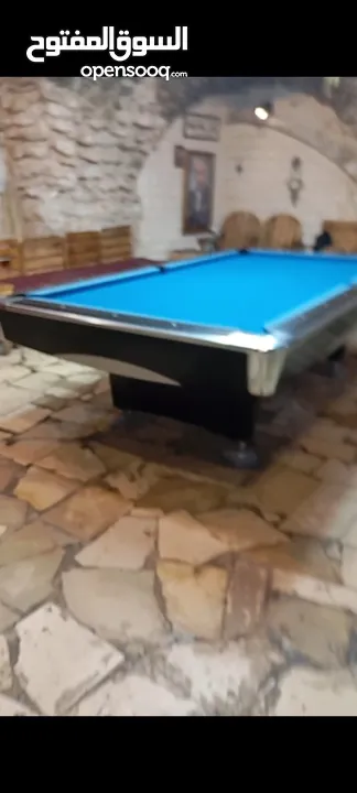 طاولت بلياردو أمريكية جديدة وطاولت قطبول