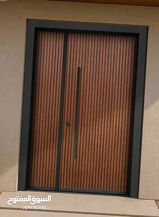 أبواب خشبية خارجية فخمة