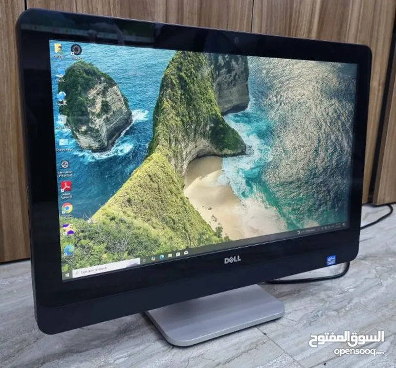 كمبيوتر الكل في واحد شاشة لمس dell ب 200 شيكل في مراعاة للمعني