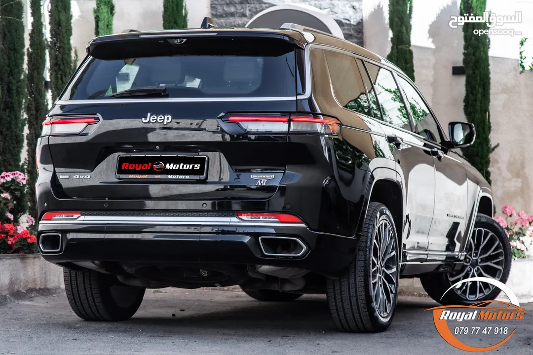 الان لدى رويال موتورز   Jeep Grand Cherokee L 2021 Summit