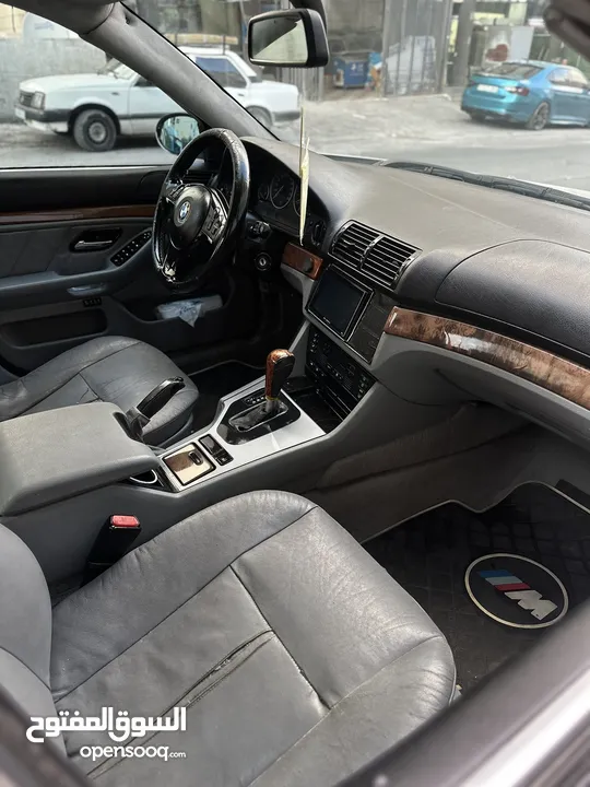 bmw E39 للبيع كاش او دفعه وشكات نابلس/ فلسطين