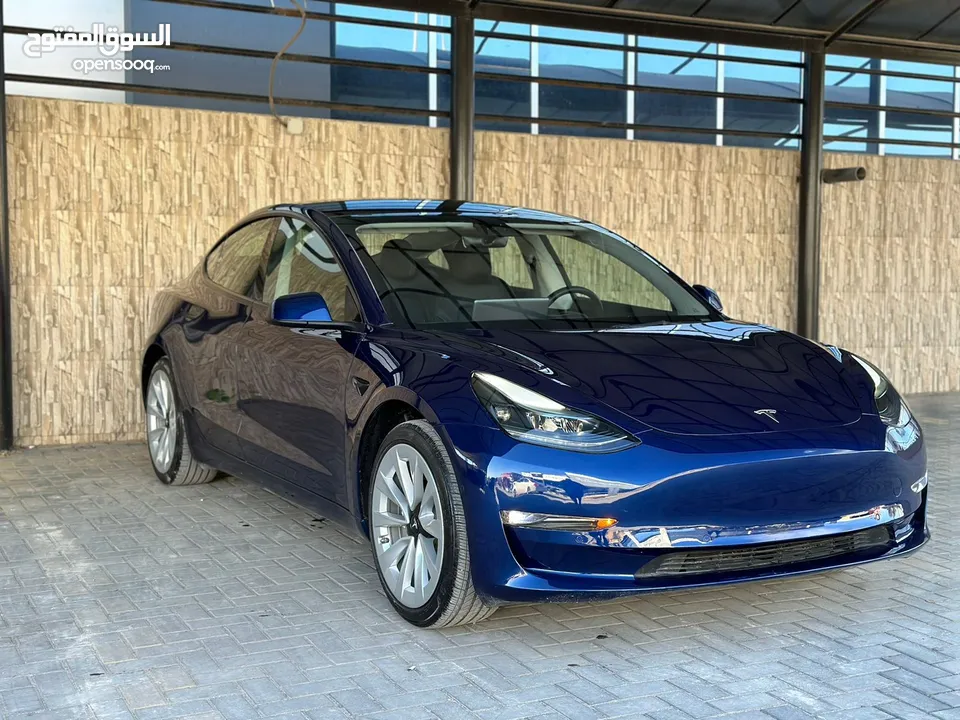 Tesla Model 3 Standerd Plus 2022 تيسلا فحص كامل بسعر مغرري جدا