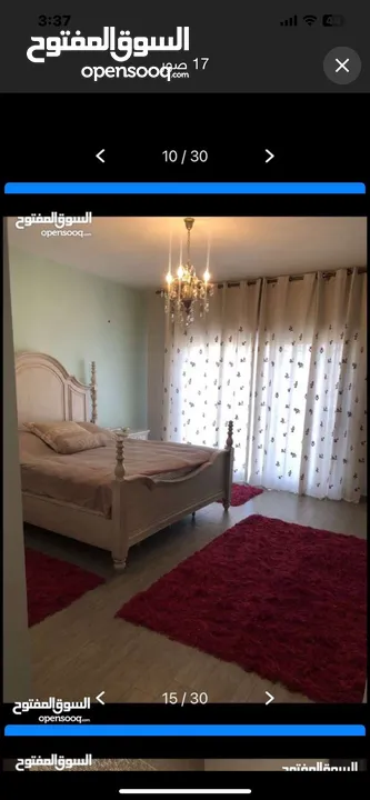 فيلا في كومباوند جرين لاند للايجار السنوي مع امكانية الدفع كل 6 شهور  مفروشه بالكامل مع اطلاله مميزه