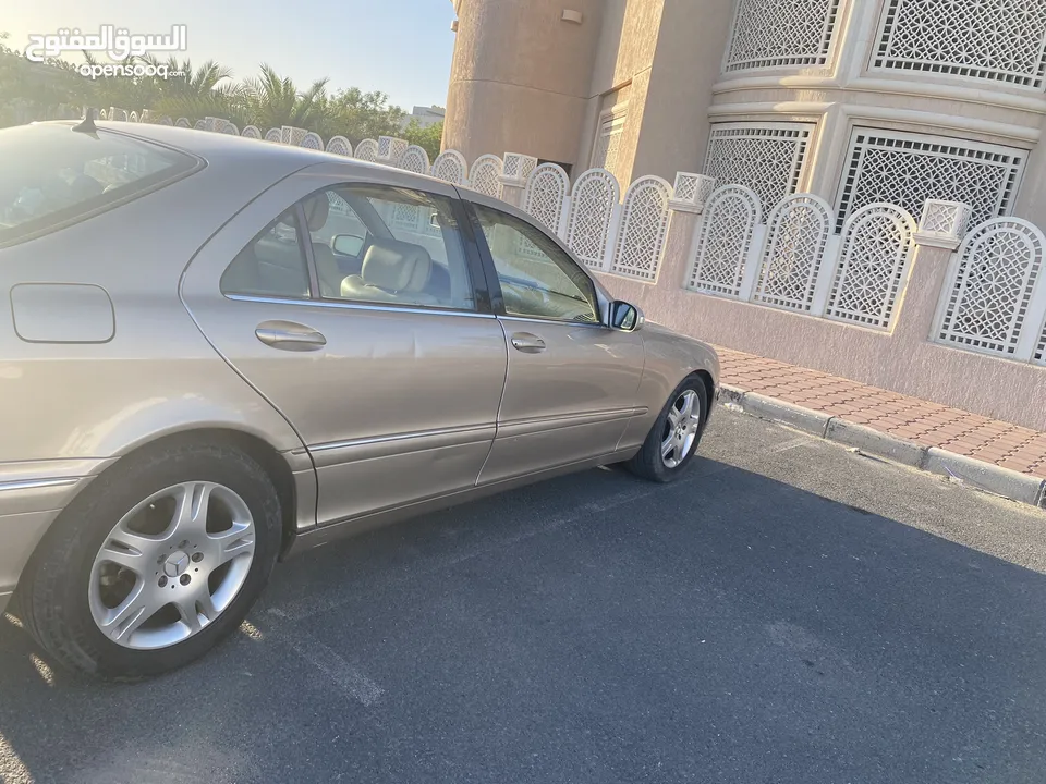 للبيع مرسيدس 2004 فئة S350L بحالة ممتازة