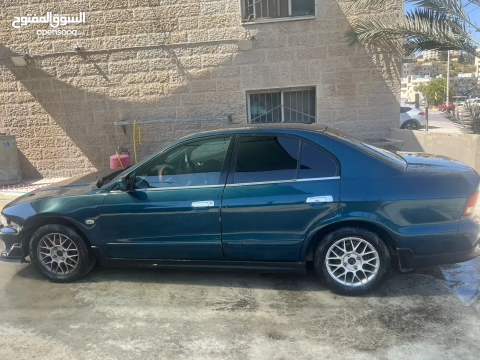 متسوبيشي جالانت 1999 اتوماتيك بوضع ممتاز للبيع كاش او نص بنص