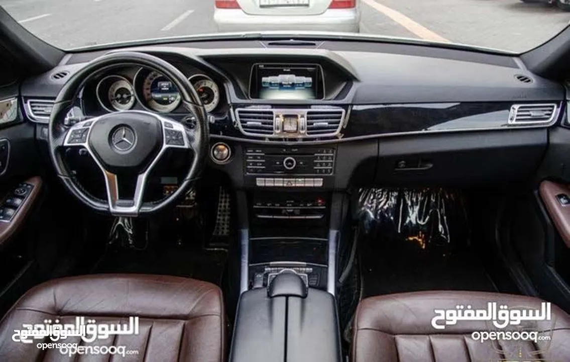 Mercedes E200 Avantgarde  AMG Kit original Sport package  2016 Full options  وارد شركة غرغور