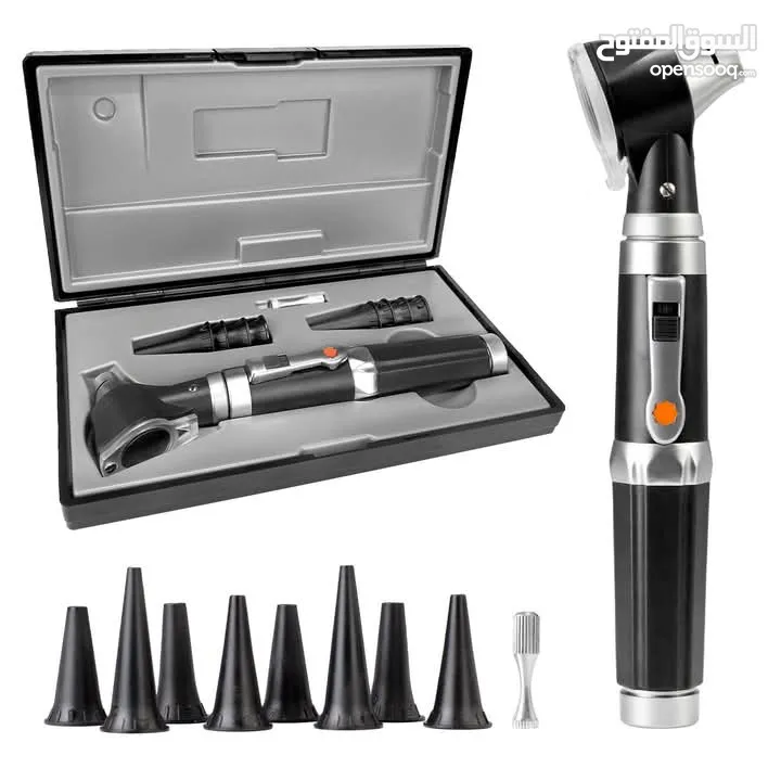 جهاز فحص الأذن و الانف auto scope منظار كاشف فاحص اذن و انف الطبي مع اضائه اوتو سكوب